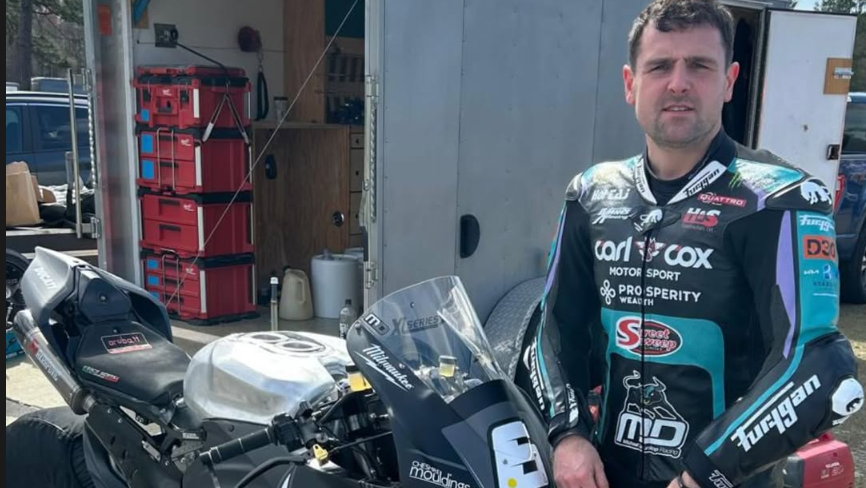 Michael Dunlop and Ducati Panigale V2. Credit: Instagram/Michael Dunlop.